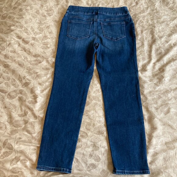 Chico's Pull-On Ankle Jegging Inverness Indigo Size 0 Regular - NWT - Picture 10 of 15